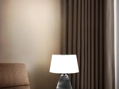 Table Lamp 3D print model 14