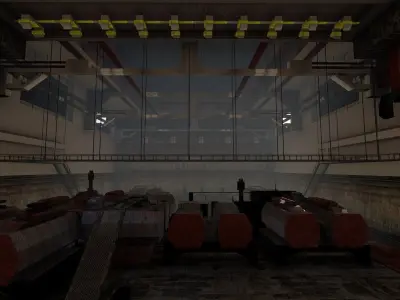 Industrial Factory-Factory building 3D model