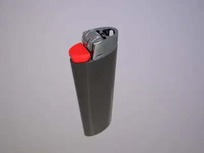 Game lighter Low-poly 3D model