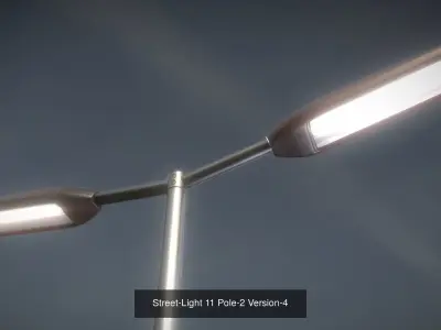 Street-Light 11 3D Model Pack