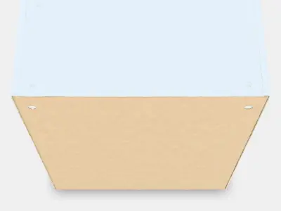 KNOXHULT Wall cabinet with door 3 Low-poly 3D model