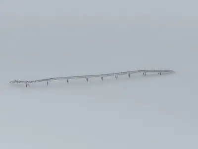 Kaohsiung Kau Bridge Free 3D model