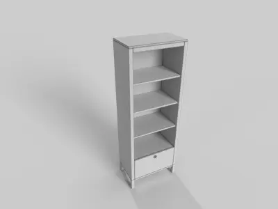 Display Cabinets Minimalist 3D model