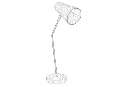 Slim desk lamp Free 3D model