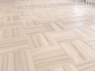 Parquet - Laminate - Wooden floor Low-poly 3D model 6