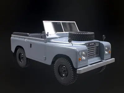  Land Rover Series III Short Wheel Base Convertible 
