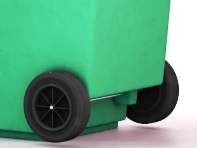 Dustbin Weber 3D model