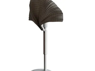 Ginkgo table lamp 3D model
