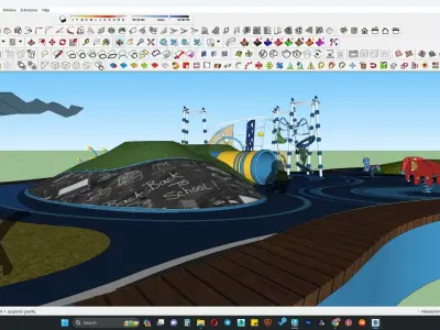 Playground 3d model  3D model