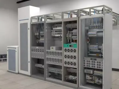 Telecom Power Center Room 3D model