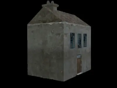 An Old House Low-poly 3D model purchase