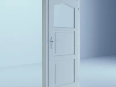 White Door 15 3D model