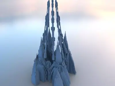 Ancient Crete Tower 3D model