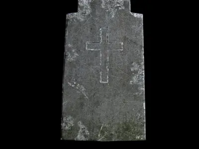 Old Gravestones 3D Model Pack