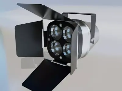 Event Lighting 6 Low-poly 3D model