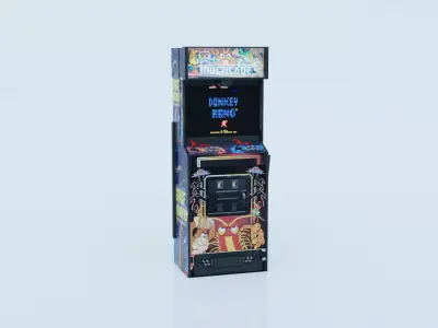 Street Game Machine  3D model