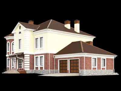 Cottage house 3D model order