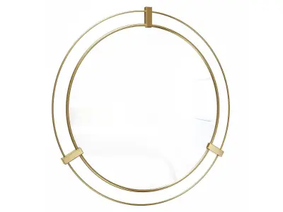 Mirror in a metal frame GZ-M1057 3D model