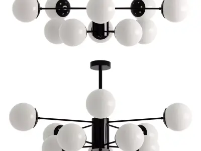 Pendant lamp Freya FR5161PL 06B 3D model
