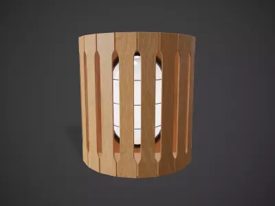 Light Fixture Low-poly 3D model purchase