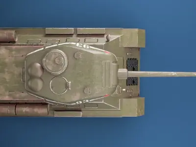 Tank T34 85  3D model