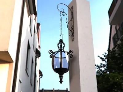 Street Lamp 3D model