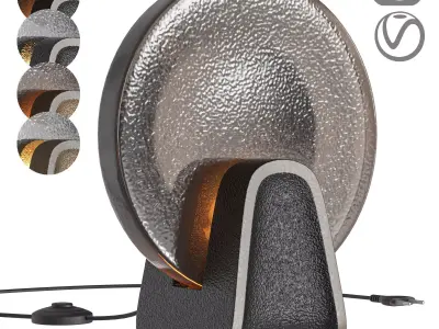 Ingot Lantern Light by HOLLY HUNT 3D model