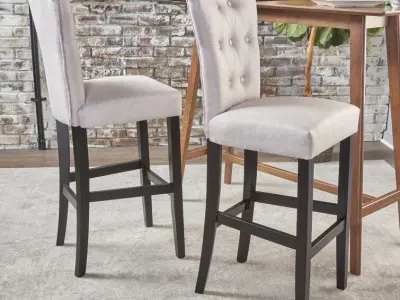 Schiller Pub Bar Stool High Tall Chair -- 2  Colour 3D model