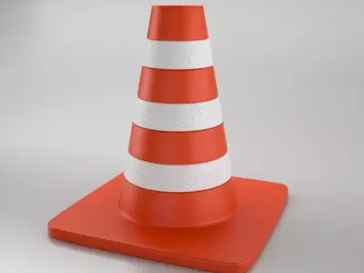 Cone of Road 3D model