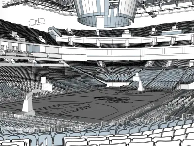 Kaseya Center 3D model