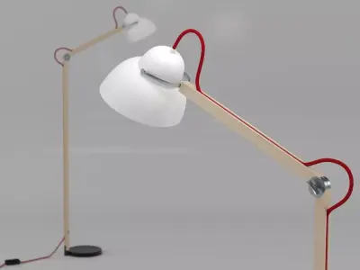 Studioilse floor lamp 3D model