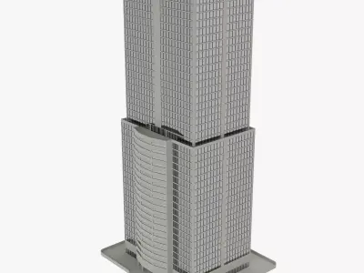 Skyscraper 3D model order