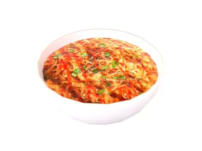 Noodles v1 001 Low-poly 3D model