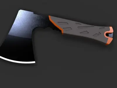 Hatchet axe Free 3D model