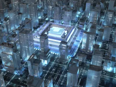 Future Technology City 3D model