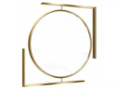 Mirror in a metal frame GZ-M1062 3D model