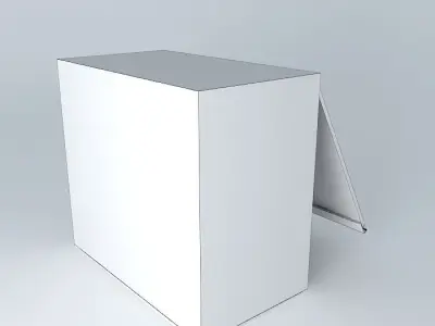 modulo paneleiro kitchen with mini wine cella Free 3D model