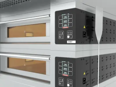 Moretti Forni Modular Electric Deck Oven 3D model