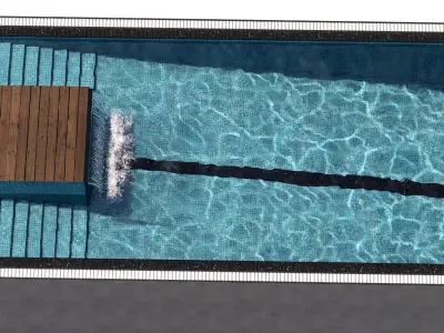 SWIMMING POOL NO34 A 3D model