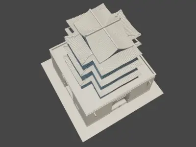 Qingyuan Tower Free 3D model