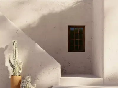 Outdoor Render Scene 3D model