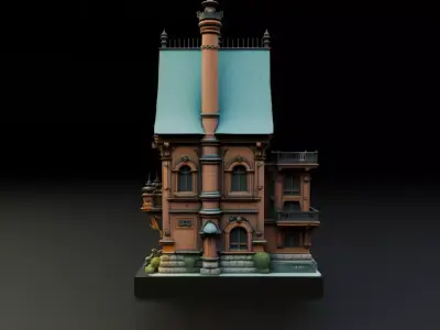 old house 3D print model