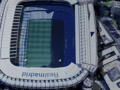 Santiago Bernabeu 3D model