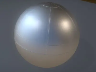 Sphere-Bot High Poly Rigged and Animated 3D model