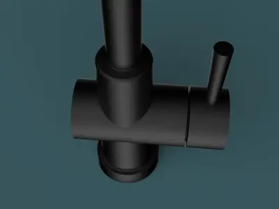 Tap 3D Modeling Low-poly 3D model