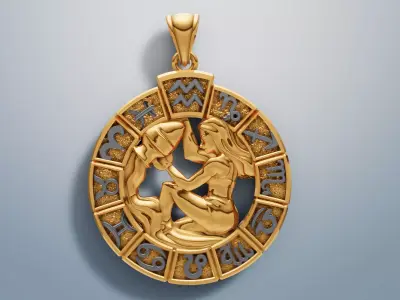 Zodiac Master Collection 12-Piece Set 3D print model