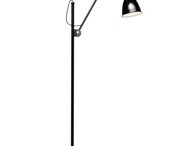 Floor Designer Lamp Bestlite BL1 by Gubi black 3D model
