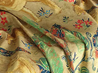 Velvet Zoffany Arden 4k PBR Texture