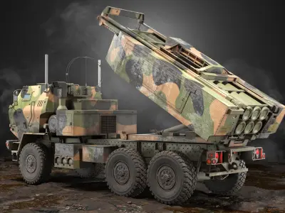  M142 HIMARS Rocket Launcher PBR 