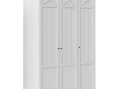 Wardrobe 3 doors Verona 3D model